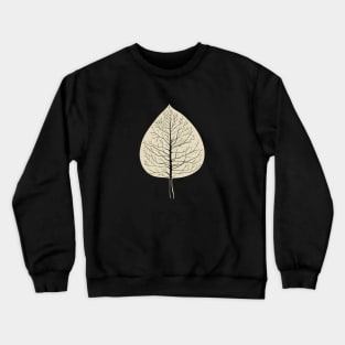 Tree leaf Crewneck Sweatshirt